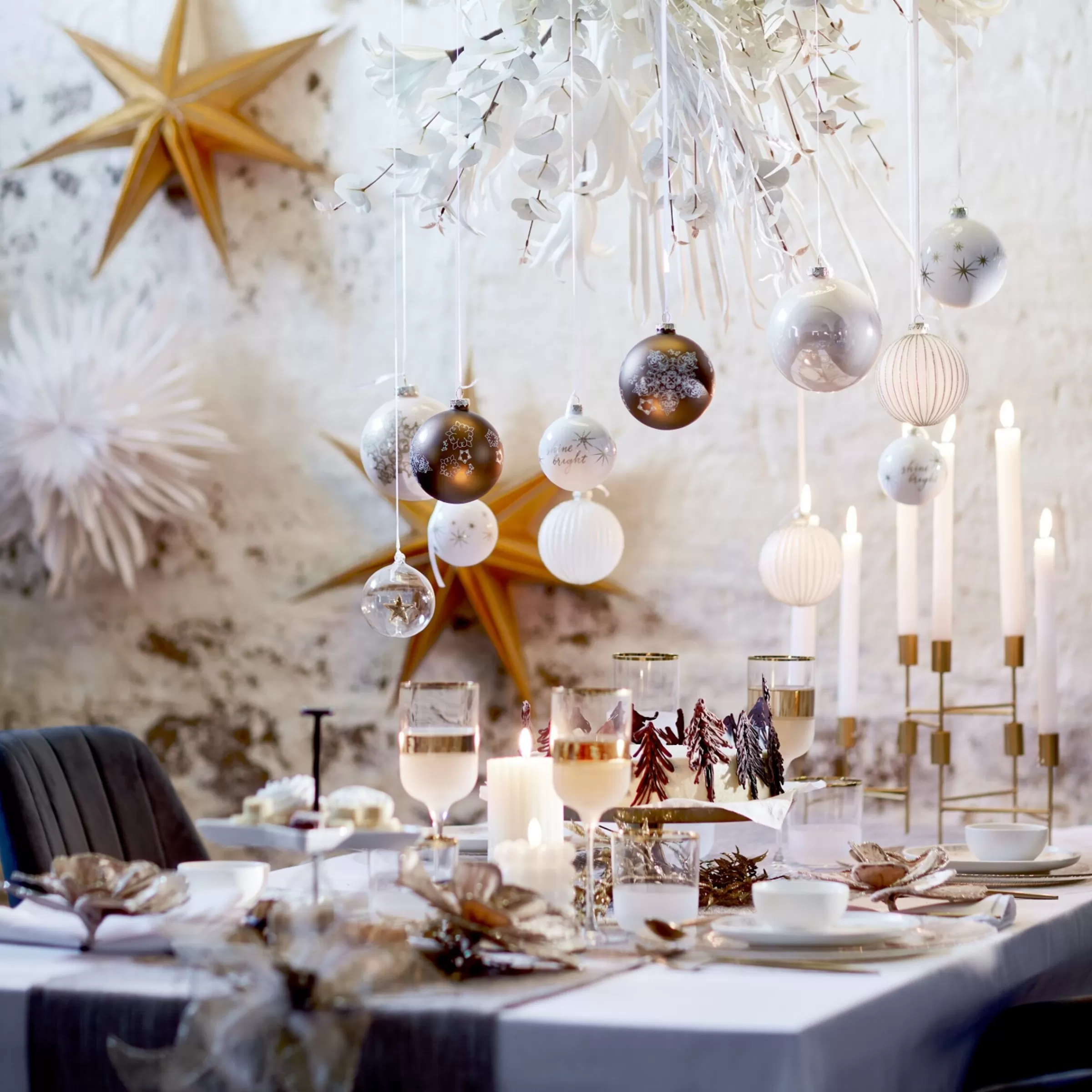 Depot Boule De Noël En Verre Noble