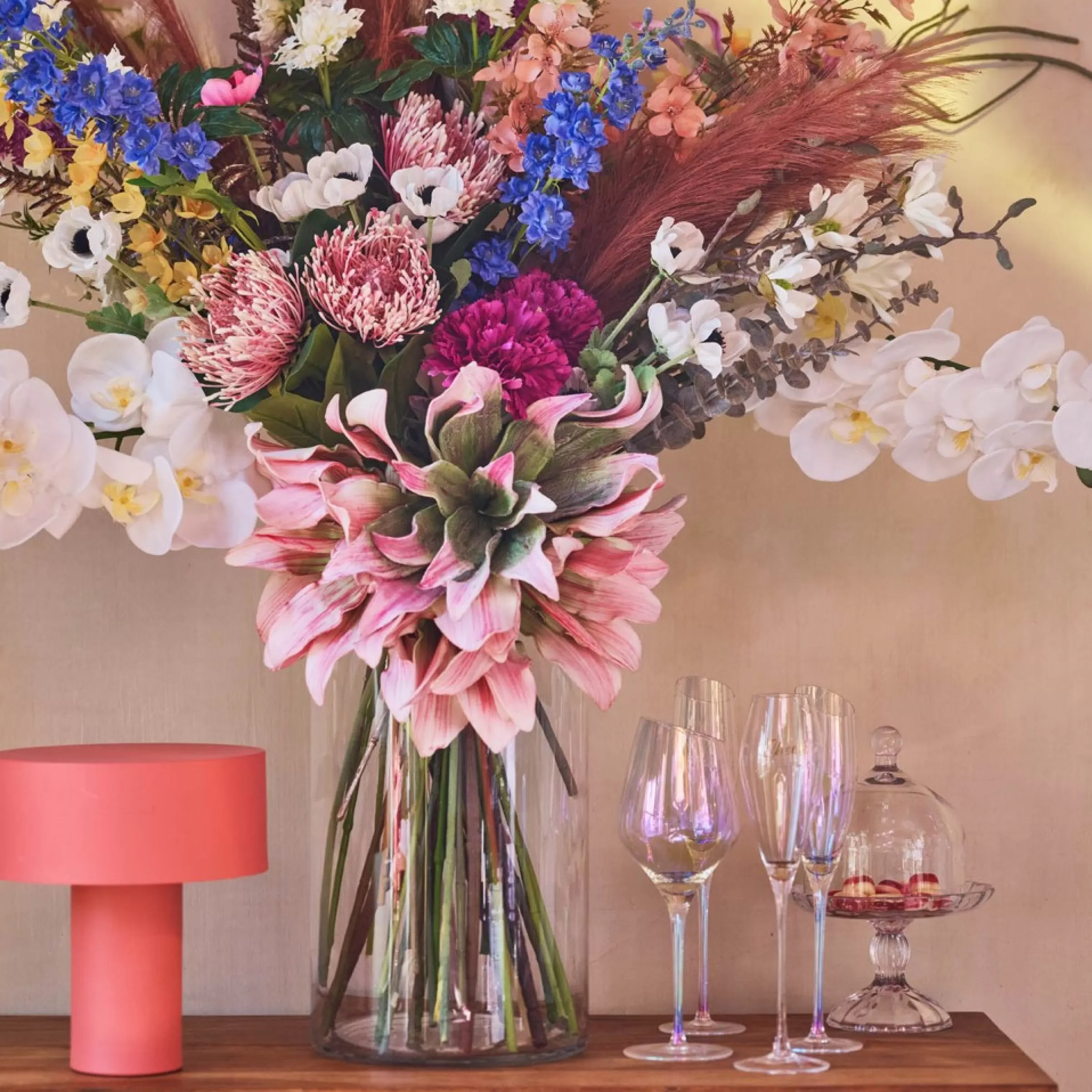 fleur_artificielle_softflower_protea_1.webp Depot Fleur Artificielle Softflower Protea Online