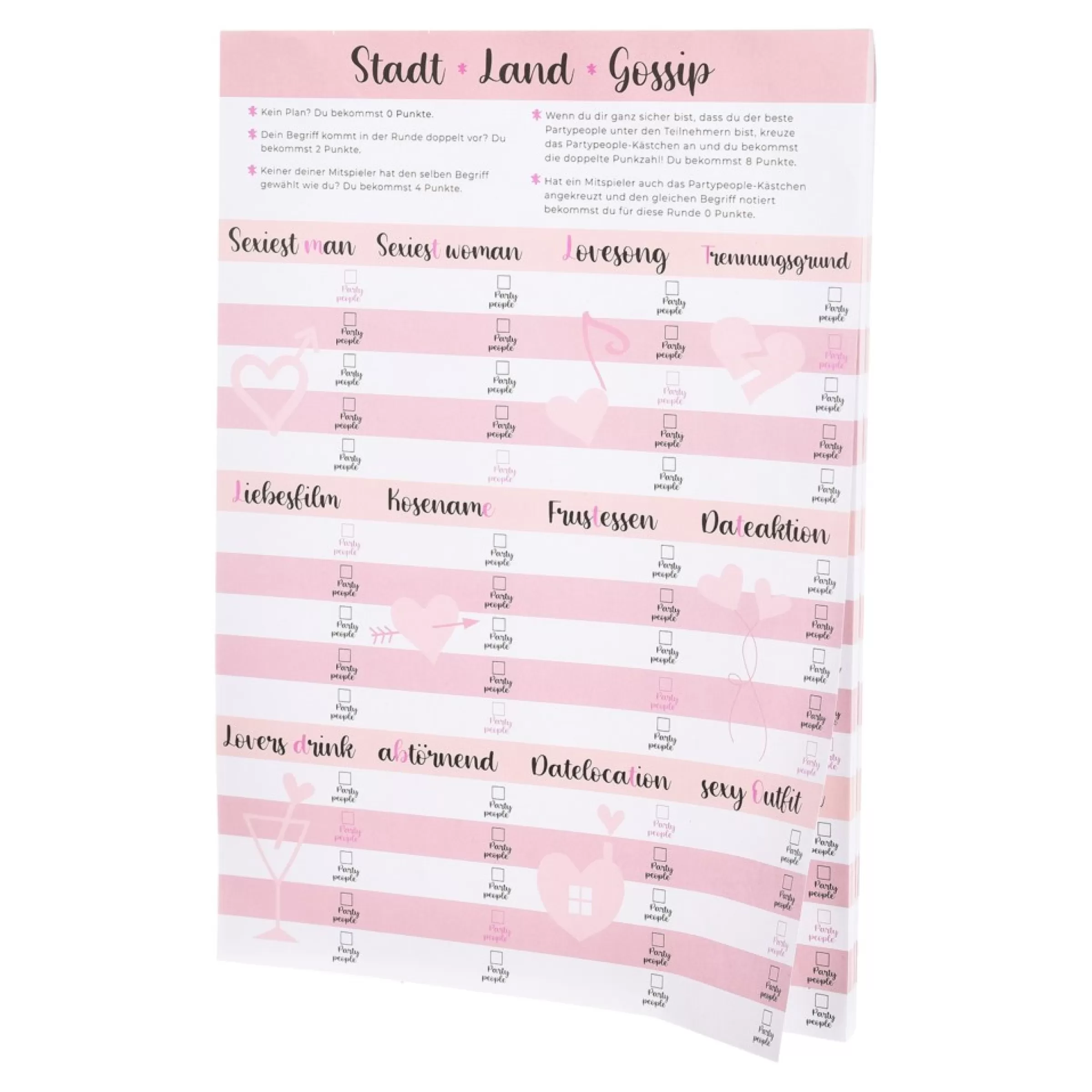 Depot Jouer A Stadt Land Gossip Clearance