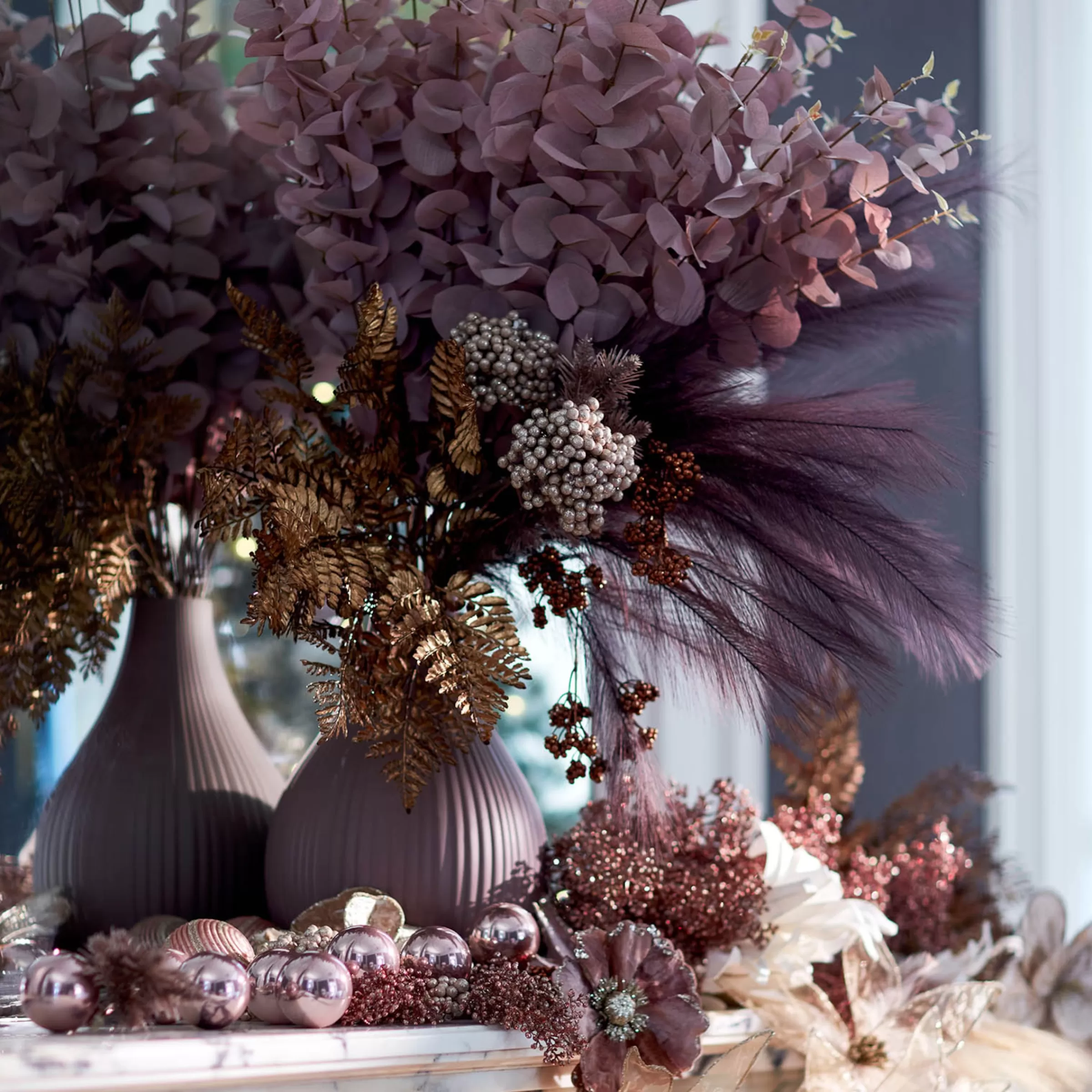 Depot Set De Couronne De L'Avent Décorative Winter Foliage