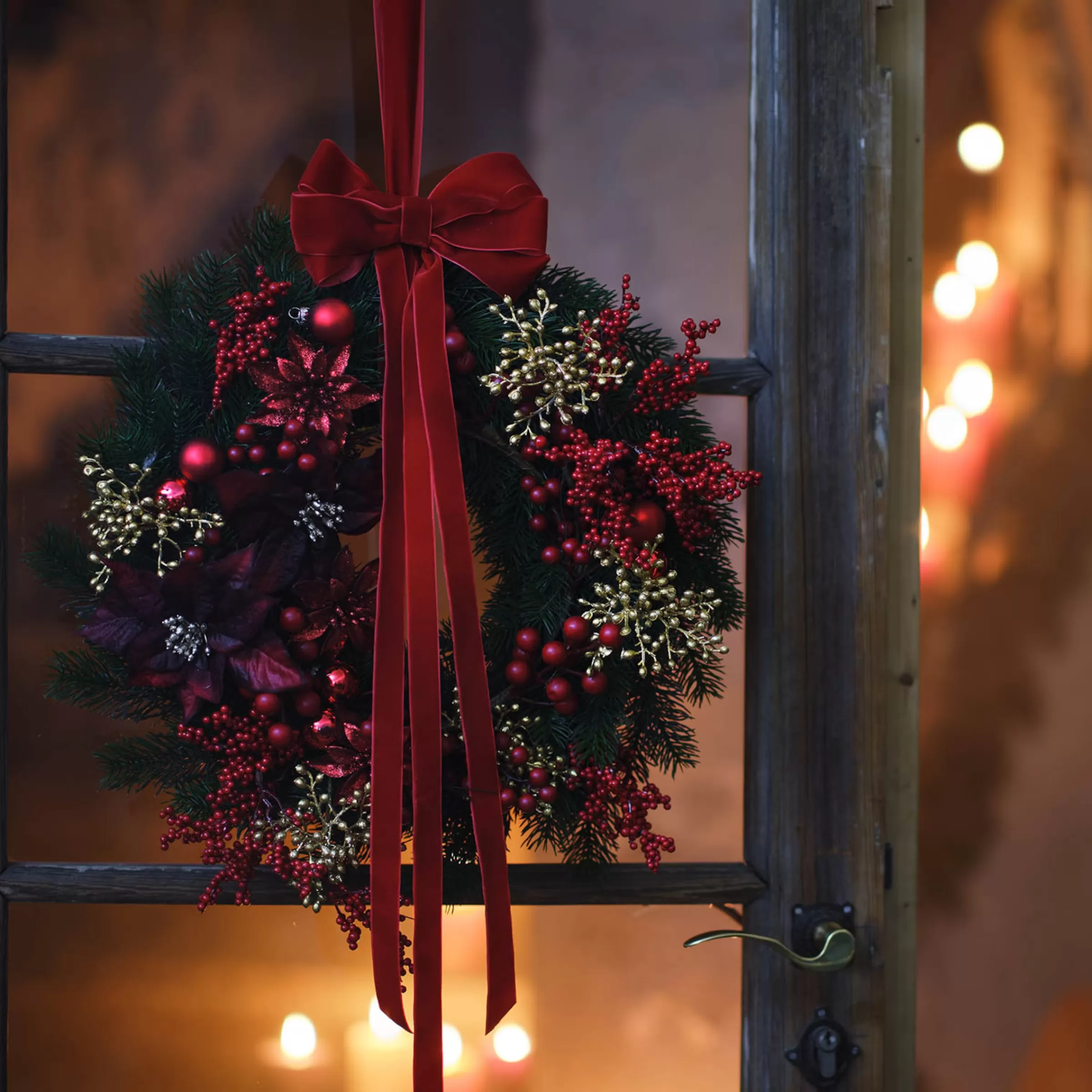 Depot Set De Décoration Couronne De L'Avent Classic