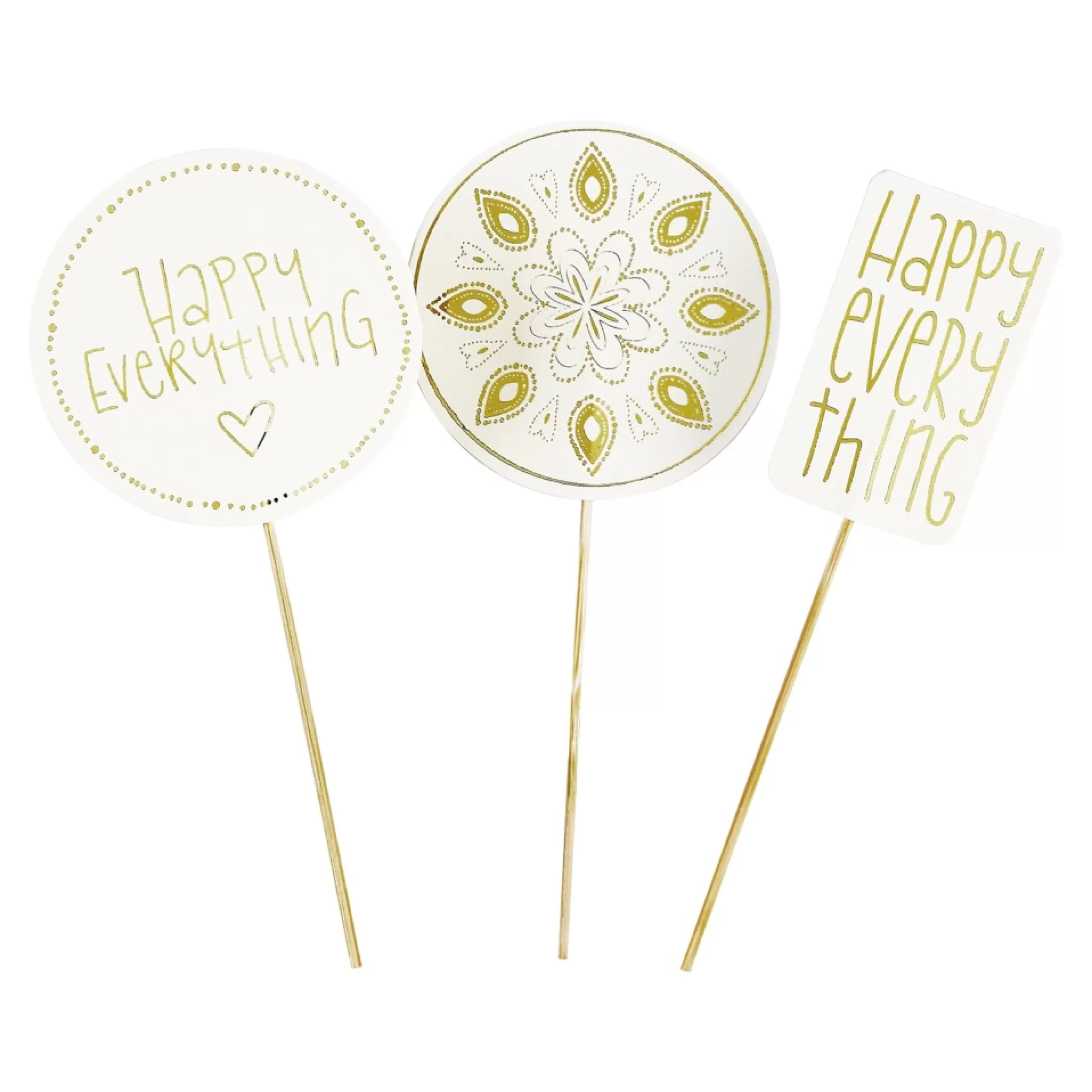 Depot Set De Décoration De Gateaux Happy Everything Fashion