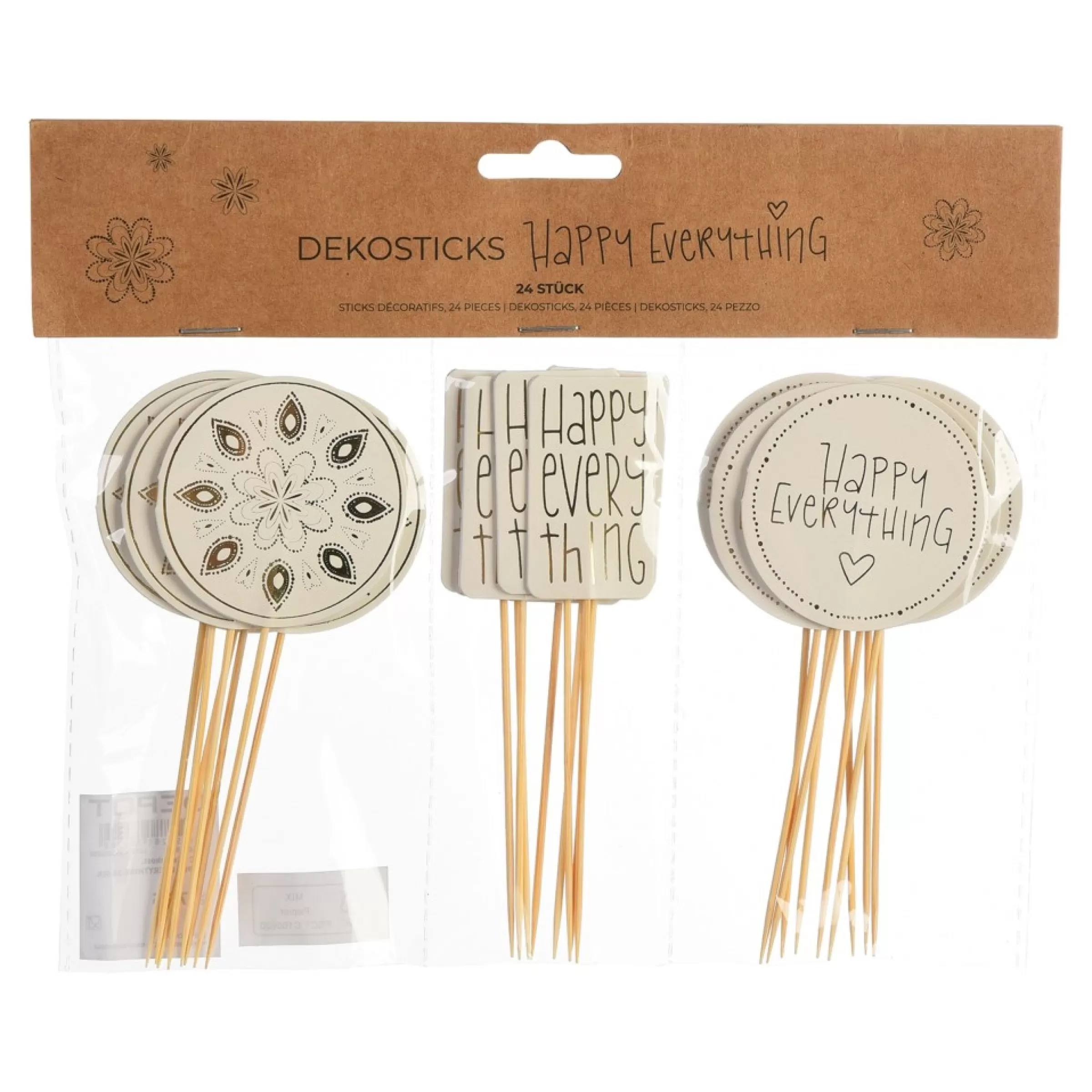 Depot Set De Décoration De Gateaux Happy Everything Fashion