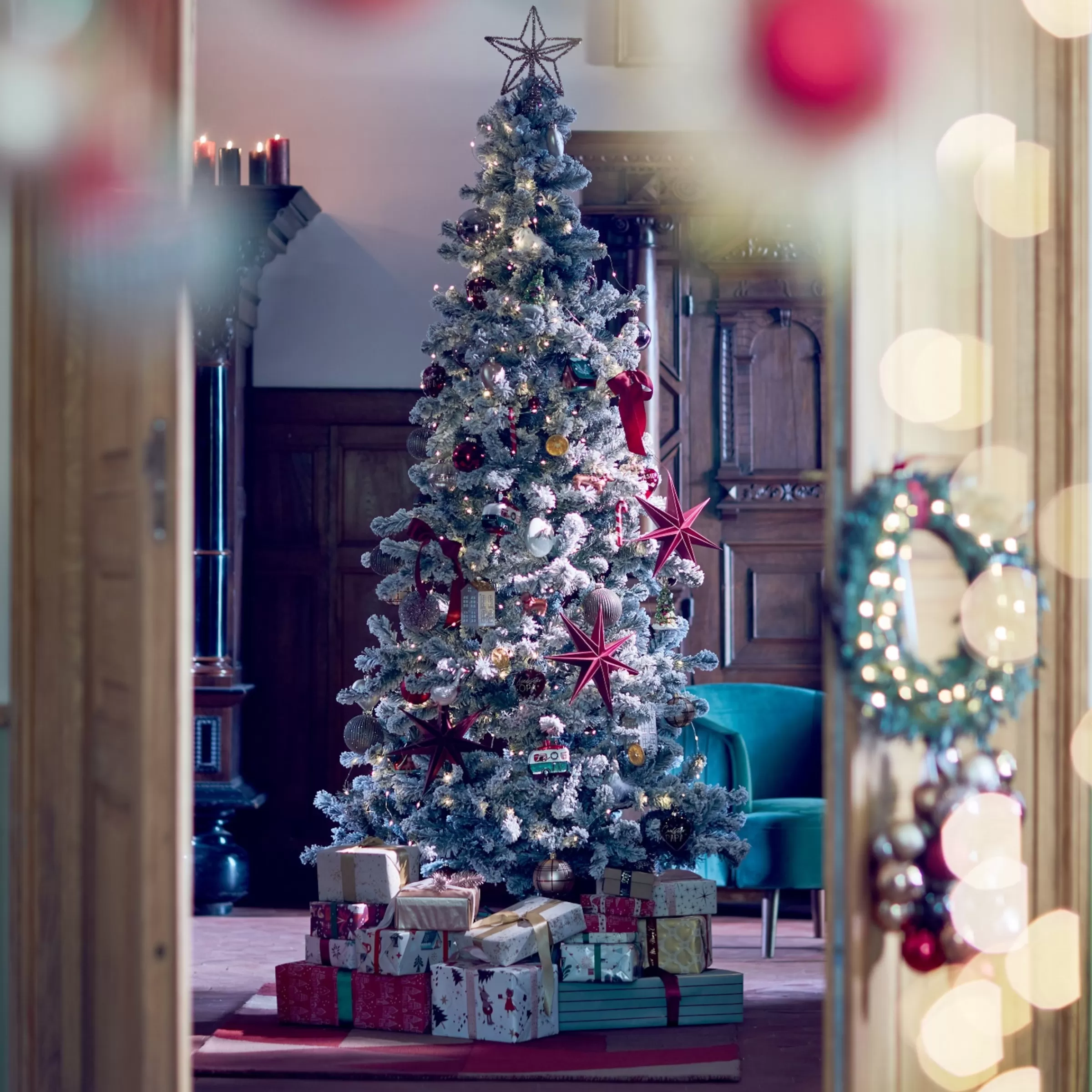 Depot Set De Décoration Porte-Bougies De Noël Glam